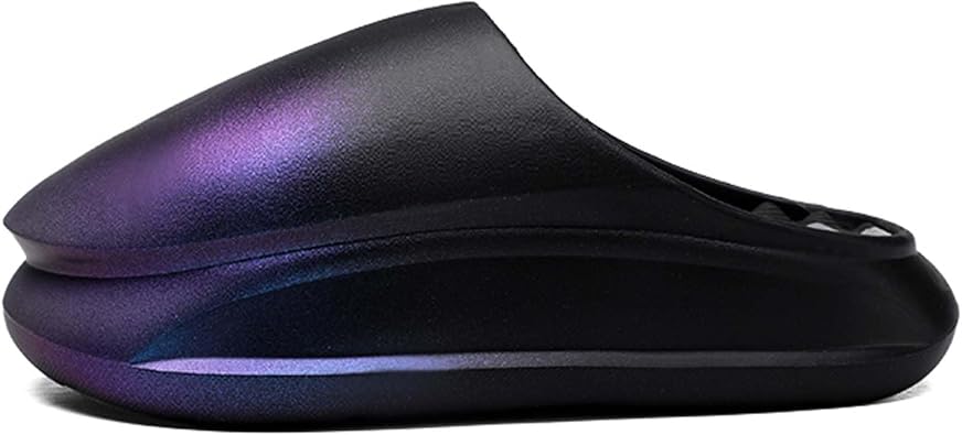 Mens womens Slide sandals, super thick bottom starship spaceship fashion modeling design, indoor and outdoor sports non-slip Slide sandals, non-slip wear-resistant and durable, EVA material