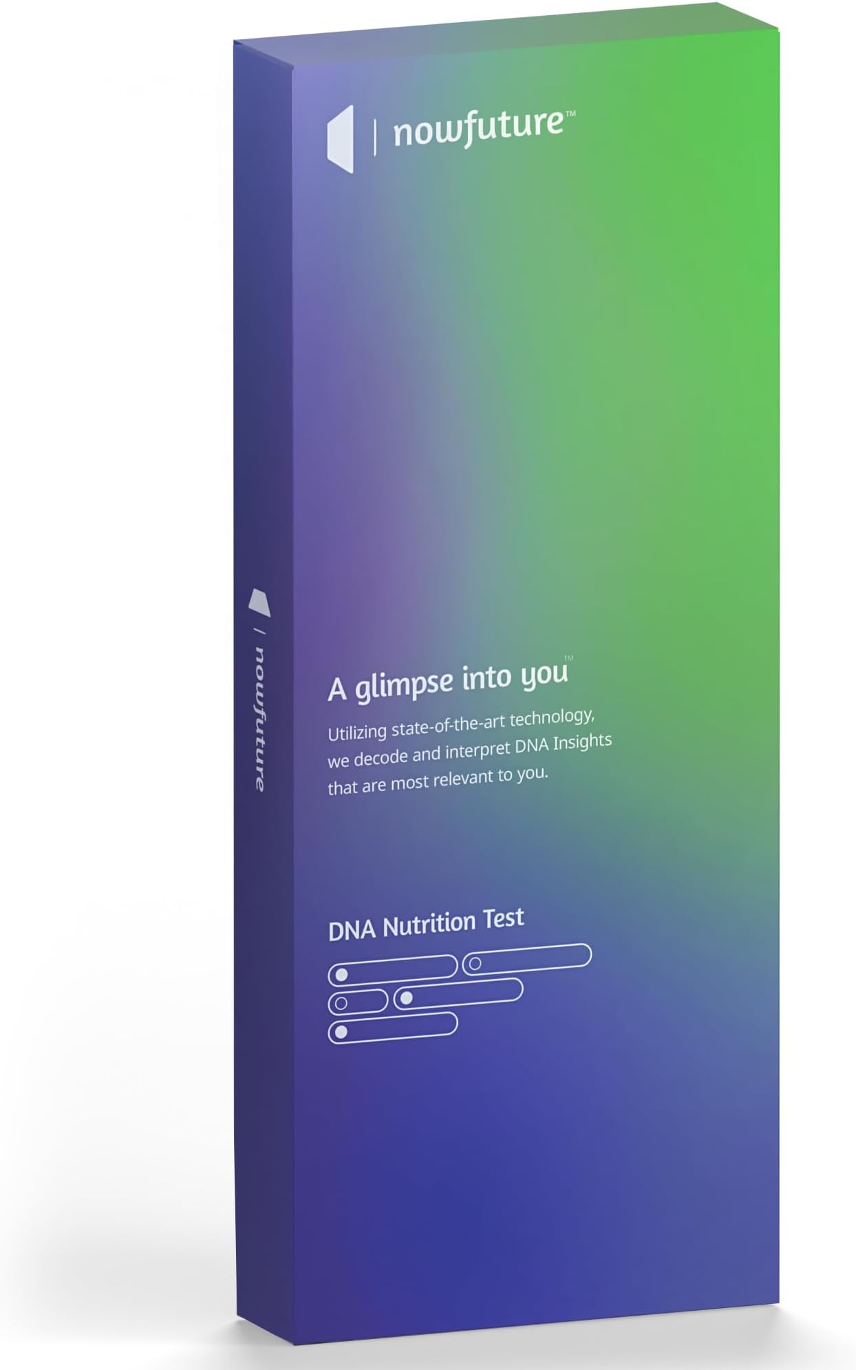 NowFuture DNA Nutrition Test | at-Home DNA Collection Kit | Personalized Insights for Food Sensitivity, Metabolism & More | Private & Secure Genomic Test | CLIA -Certified Labs | Free Return Shipping