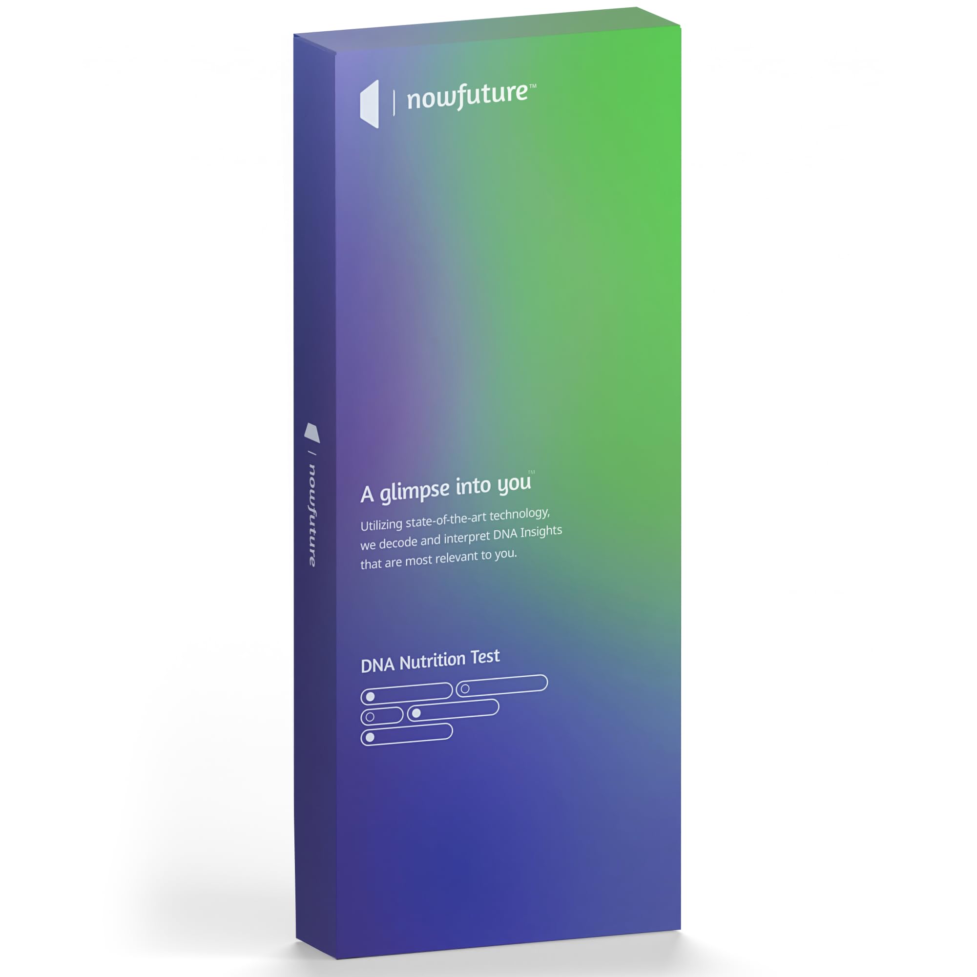 NowFuture DNA Nutrition Test | at-Home DNA Collection Kit | Personalized Insights for Food Sensitivity, Metabolism & More | Private & Secure Genomic Test | CLIA -Certified Labs | Free Return Shipping