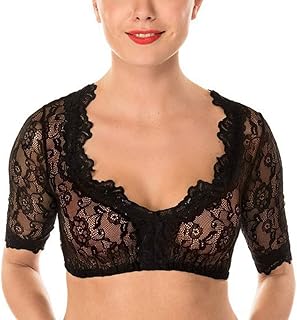 GOKOMO Halloween Bierfest unterwäsche Kleines weißes Hemd spitzenhemd Damen unterwäsche Shirt Damen elegant Sommer