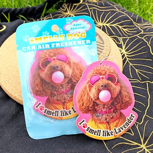 Image of Car Air Freshener Hanging Cute Dog Air Freshener for Car Gift for Pet Lovers 7 Pack