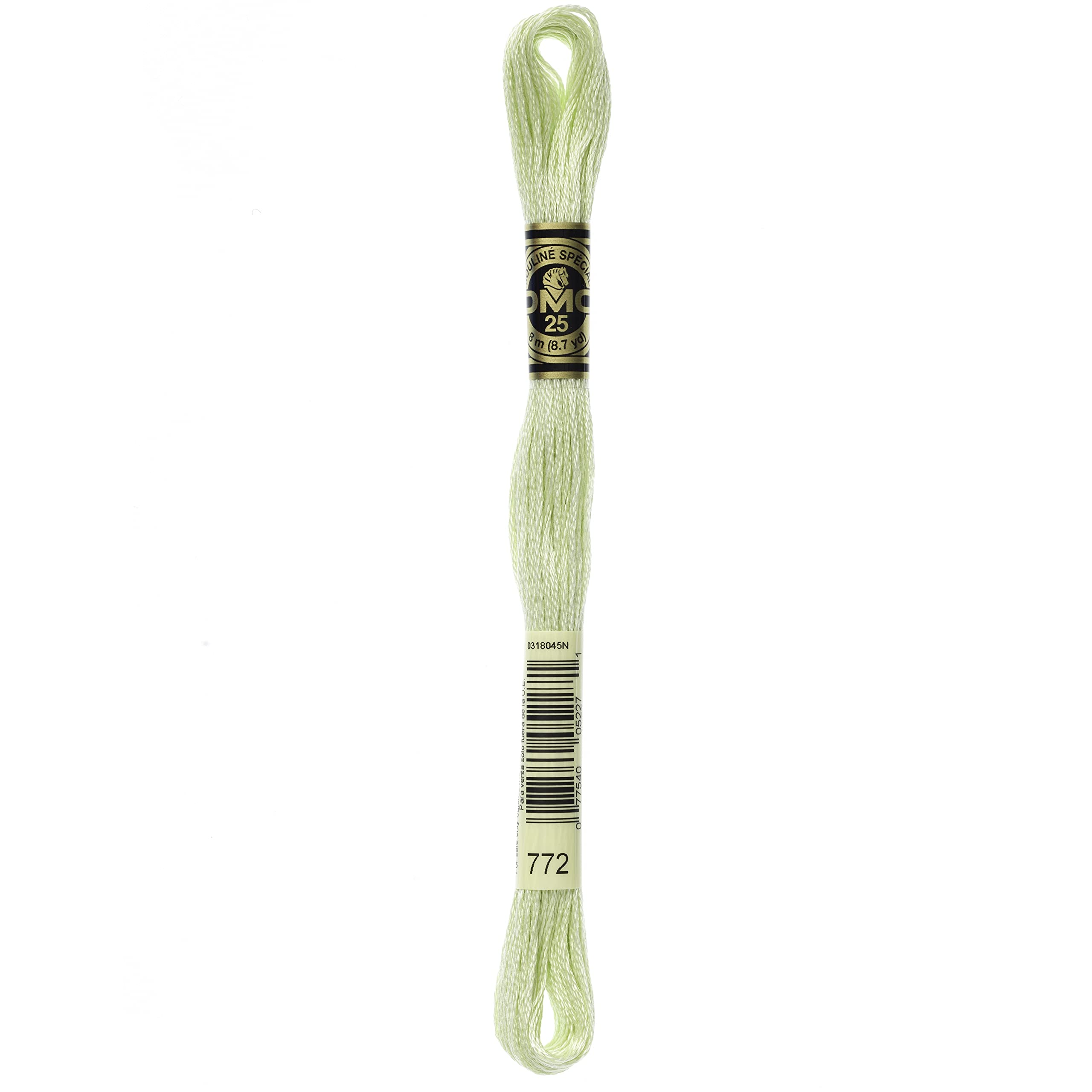DMC 6-Strand Embroidery Cotton Floss, Light Pine Yellow Green