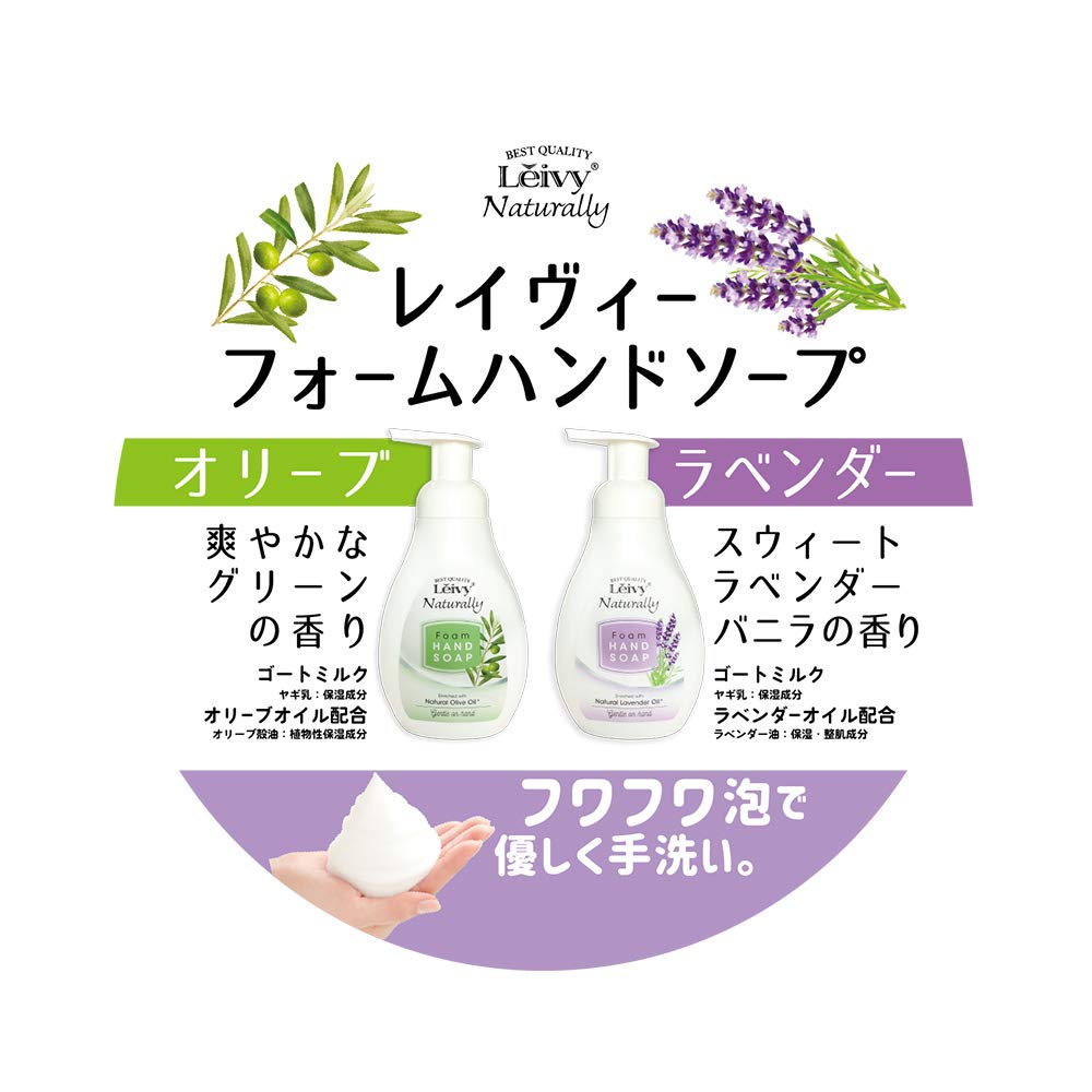 レイヴィー　フォーム　ハンドソープ　LV　ラベンダー　300ml 12本セット Amazon.co.jp: Leivy(レイヴィー) レイヴィーフォームハンドソープ