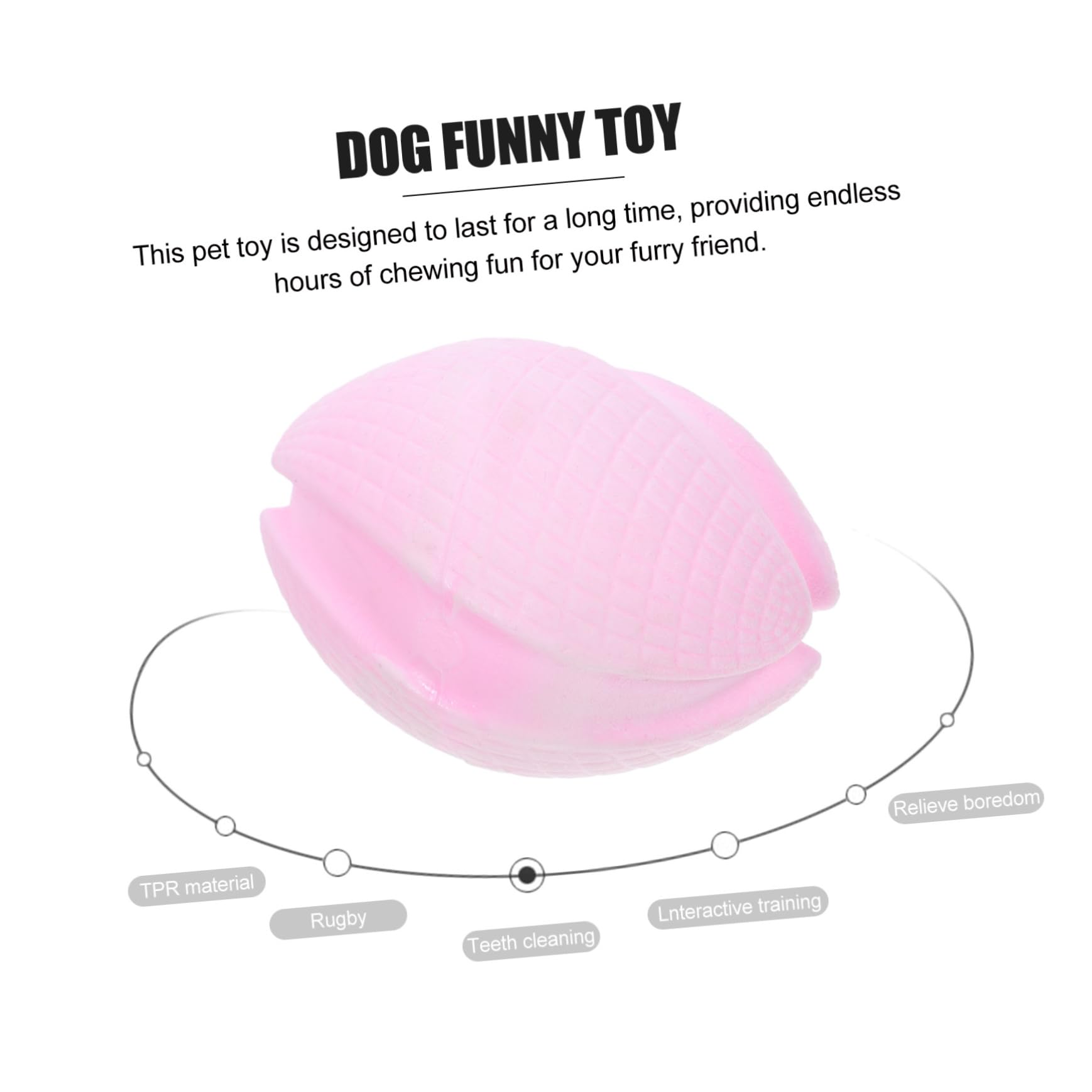 Sosoport 5pièces Balle à Mordre pour Chiens Jouet Flottant Résistant Morsure pour Chiots Et Animaux Actifs Parfait pour Extérieurs Nettoyage