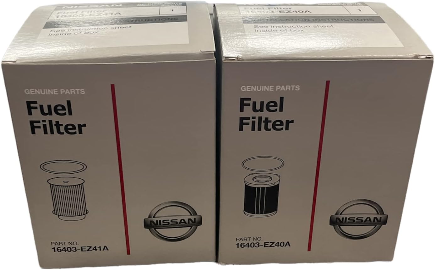 Genuine OEM Nissan Titan XD 5.0L Diesel Fuel Filter Kit