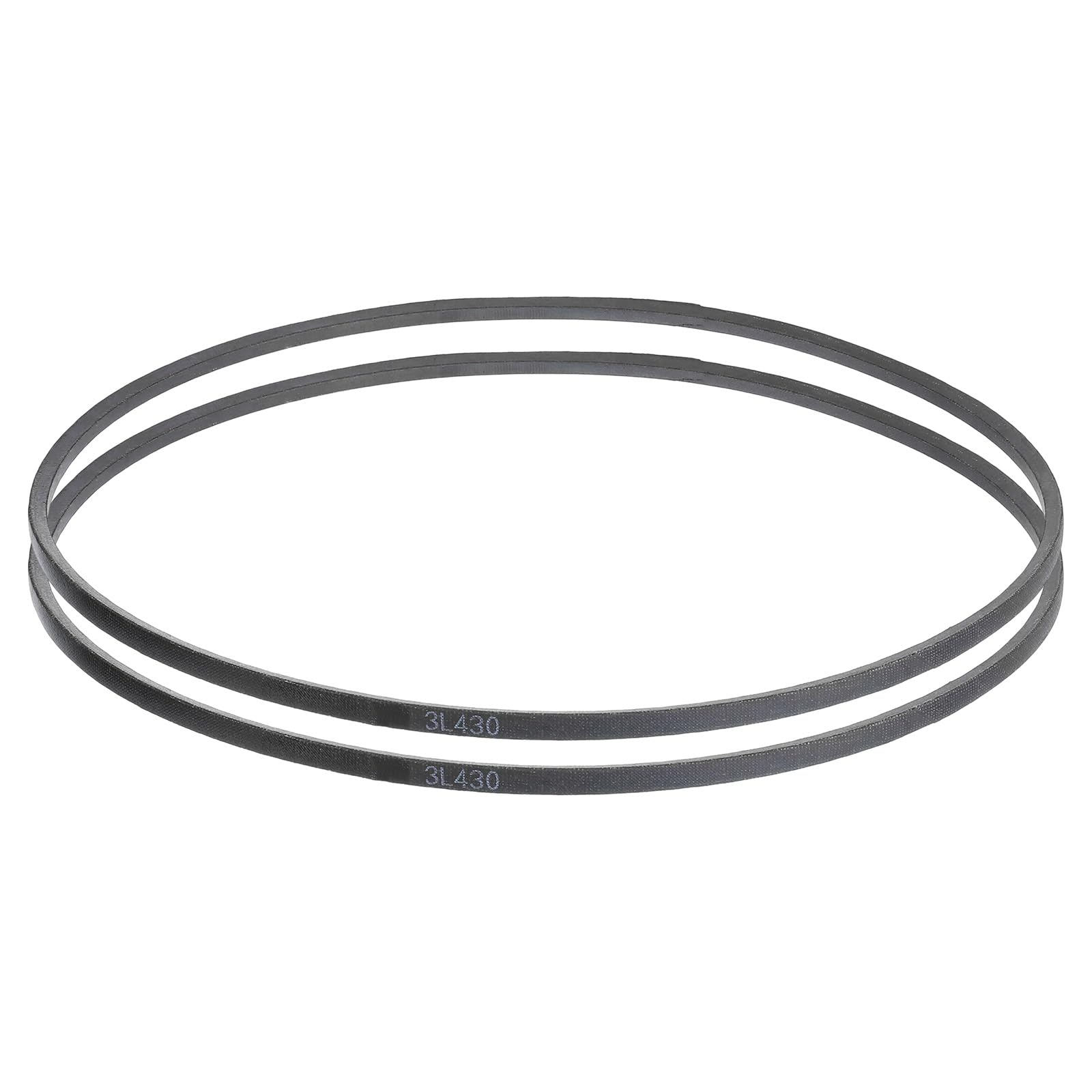 uxcell 3L240 Classic Wrapped Rubber V-Belt, 24"(610mm) Outside Circumference, 3L Profile V Belt 3/8" Width 7/32" Height — view 8