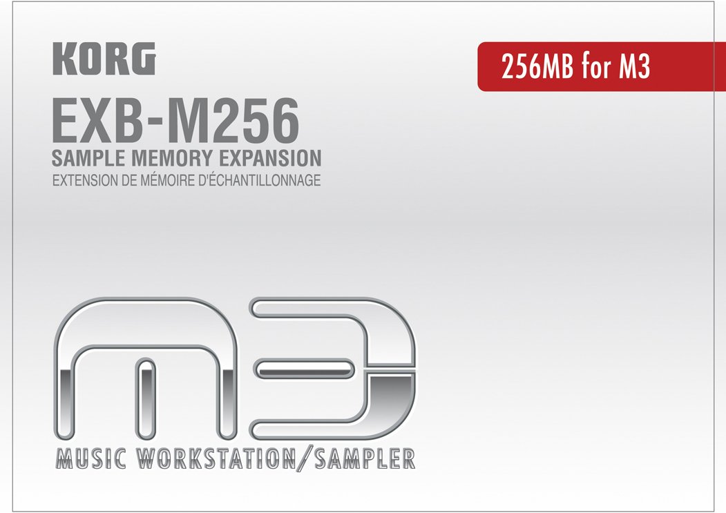 Korg M3 専用 EXB-M256 サンプルメモリー増設用 Korg EXB-M256/ M3 & Pa2Xpro, Pa3x RAM Extension 256 MB | USA