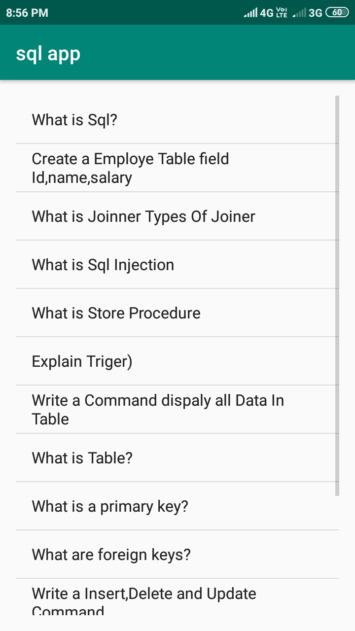 sql tutorial app - App on Amazon Appstore