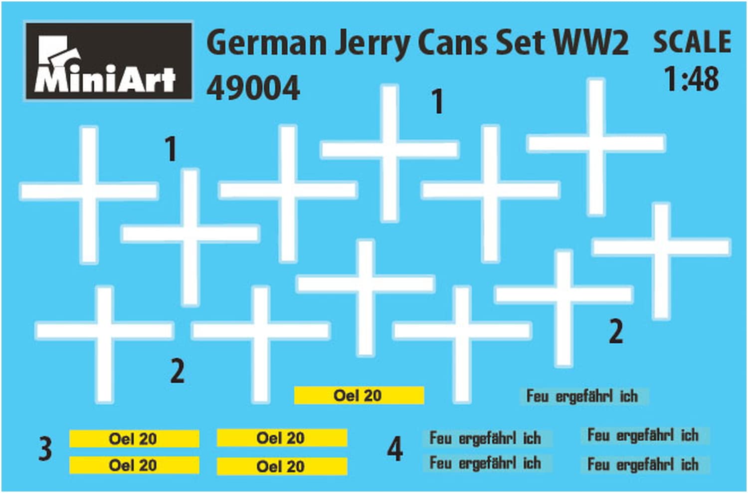 Miniart MIN49004 Scale Model kit, 1:48 - Image 2