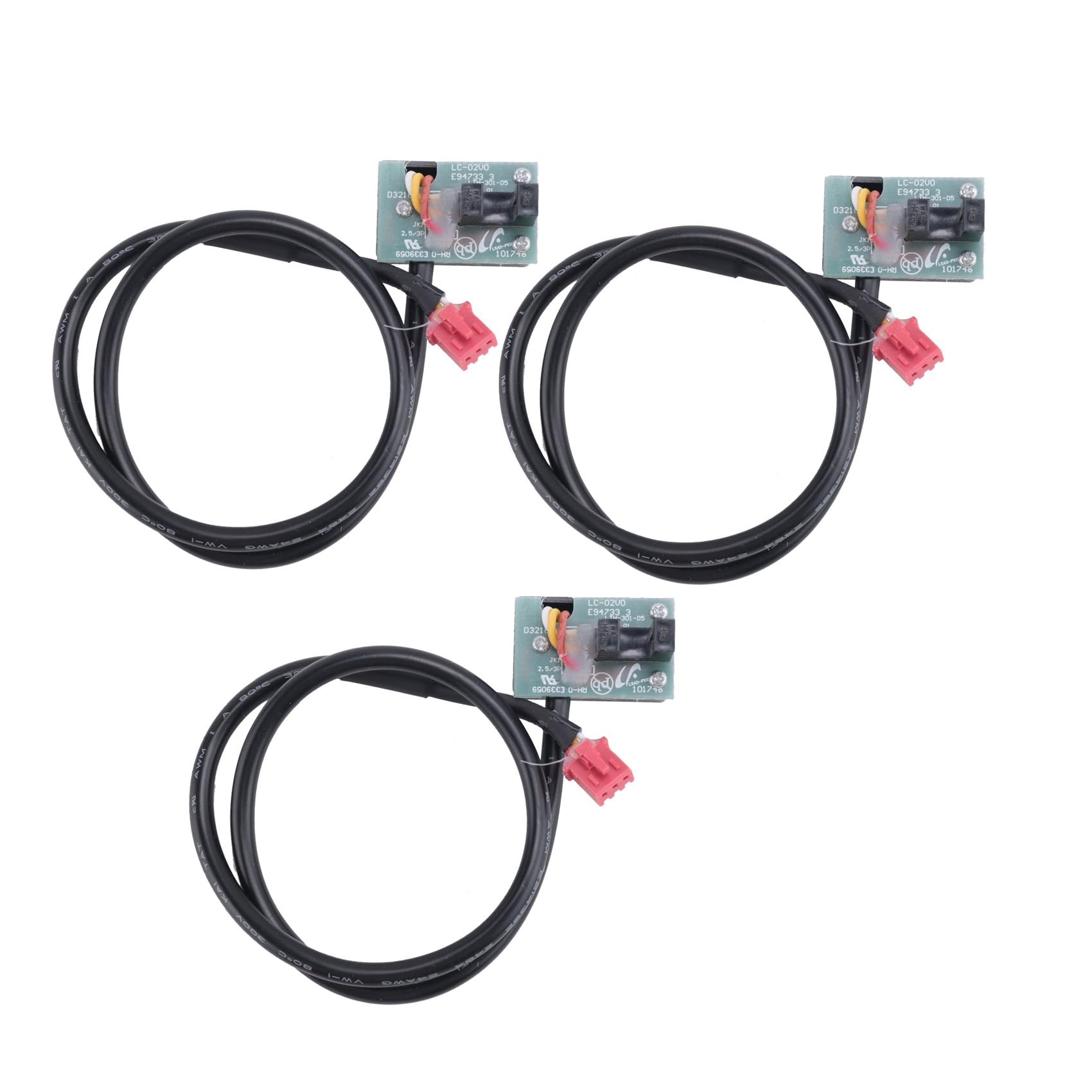 Wuden 3X Treadmill Speed Sensor Cable 3 Pin Light Sensor Tachometer Magnetic Induction Speed Sensor for Treadmill Spare Parts