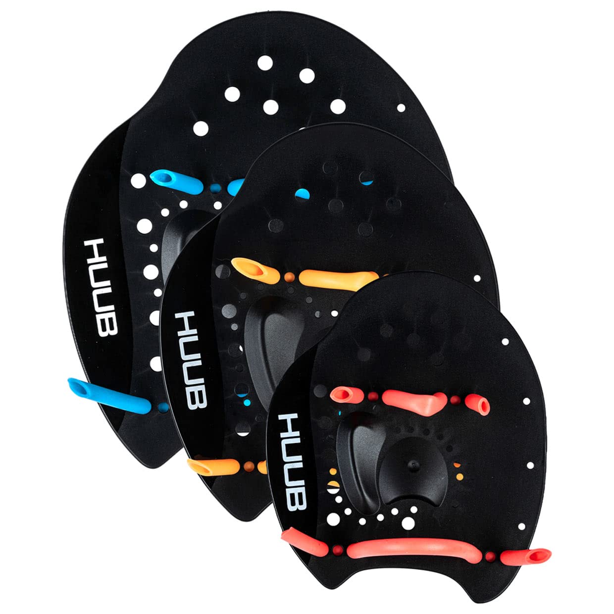 Huub Unisex Noir Hand Paddle For Swimming