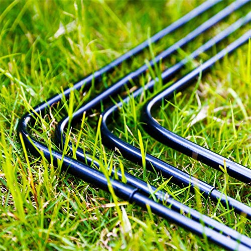 INTEY Soccer Goals, Set of 2- Size 4\'x3\' Portable Foldable Soccer Nets with Carry Bag for Games and Training for Backyard for Kids and Teens
