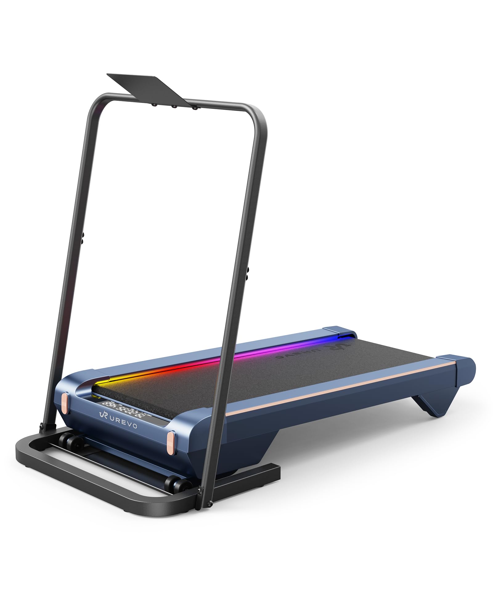 UREVO Barre pour Tapis de Marche, Barre pour Tapis Marche Uniquement Stable Compatible avec Largeur de 60cm, Poignée pour Tapis de Course avec Support Antidérapant, Universelle