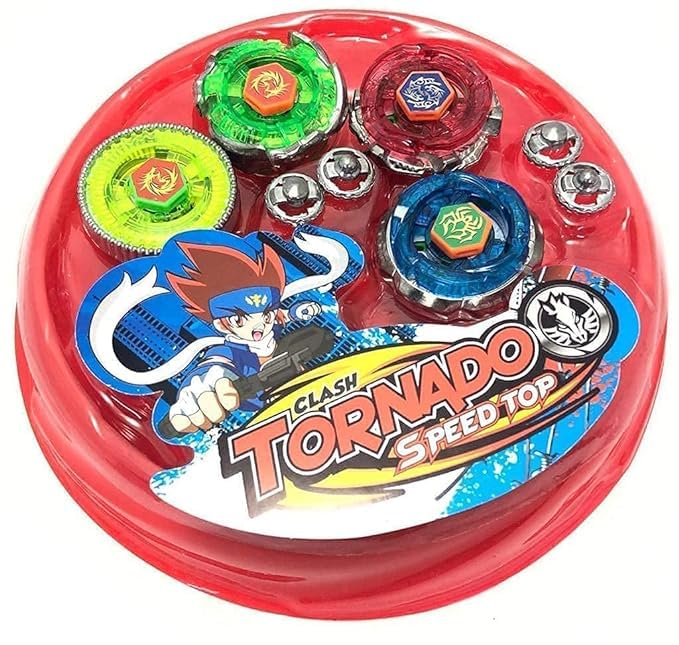 CUBEMATE Spinning Top 4 Luncher Blade for Kids Boys and Girls Baby Spinning Toy with Mini Stadium Fighters Fury Battle Indoor Game 4 in 1 Blade (B0CRB32XLD) Amazon Price History, Amazon Price Tracker
