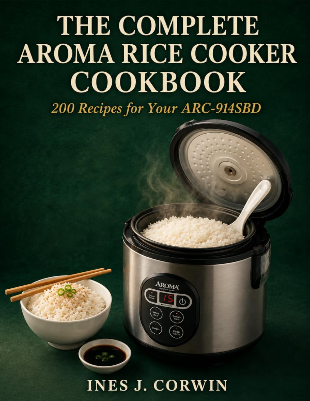The Complete Aroma Rice Cooker Cookbook: 200 Recipes for Your ARC-914SBD