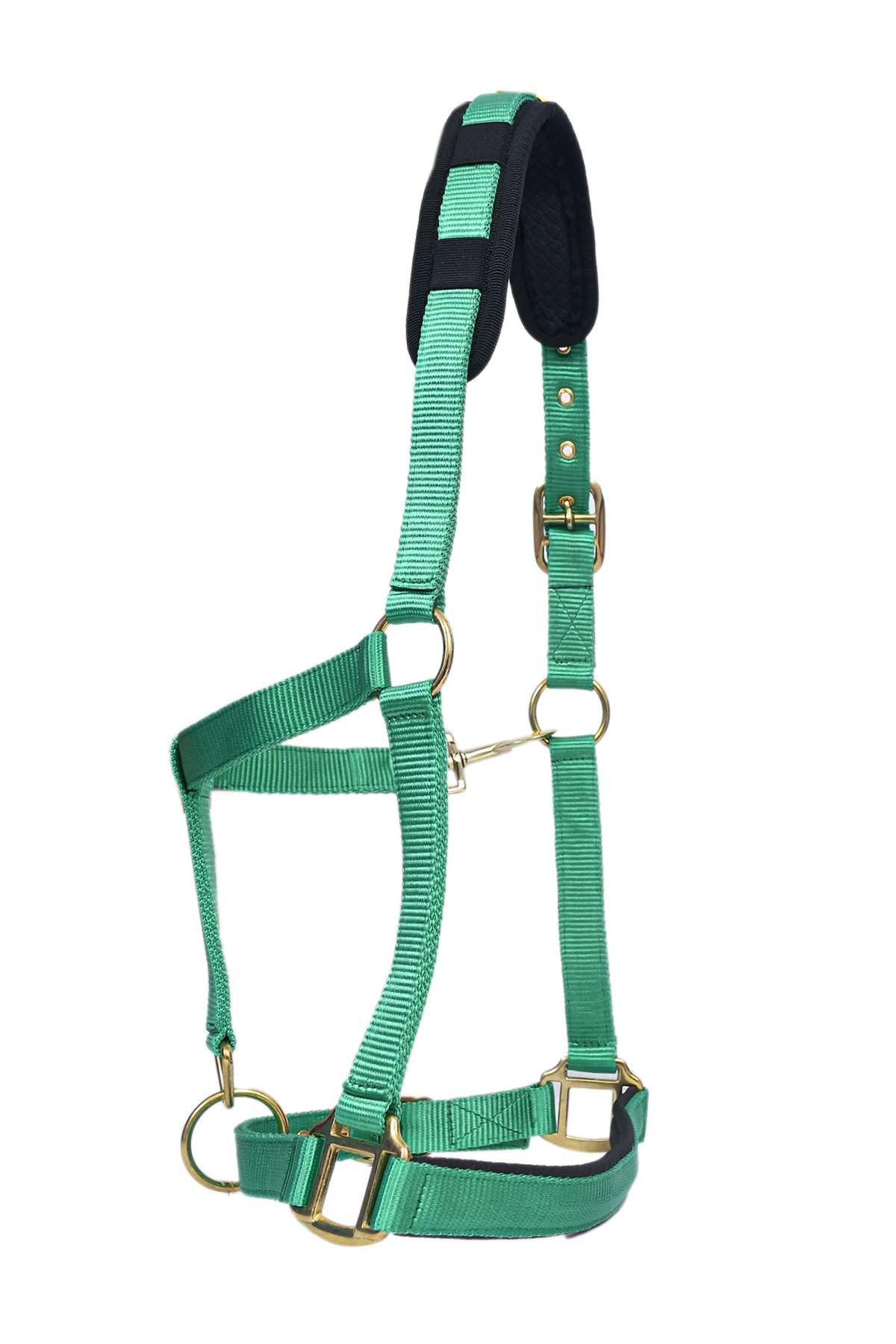 Cheval's Adjustable Nylon Padded Horse Halter with Anti-rubbing Waffle Neoprene on Both Crown & Nose