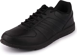 bata black sports shoes