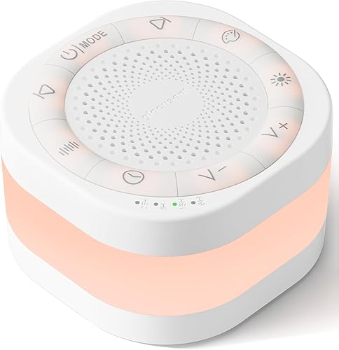 Glocusent Máquina de sonido Máquina de ruido blanco N16