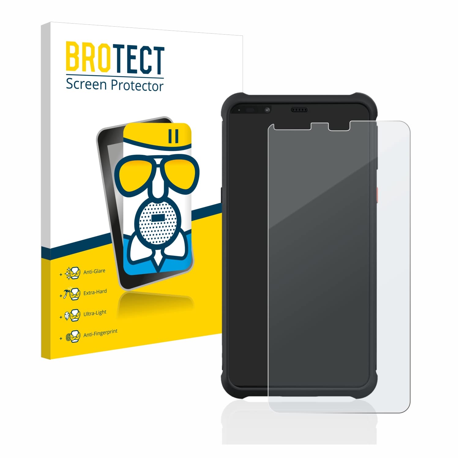 L1400 Device Protection BoxWave ClearTouch Anti-Glare For Pax Elys L1400 - 2 -Pack Matte Film With Anti-Fingerprint Screen Protector
