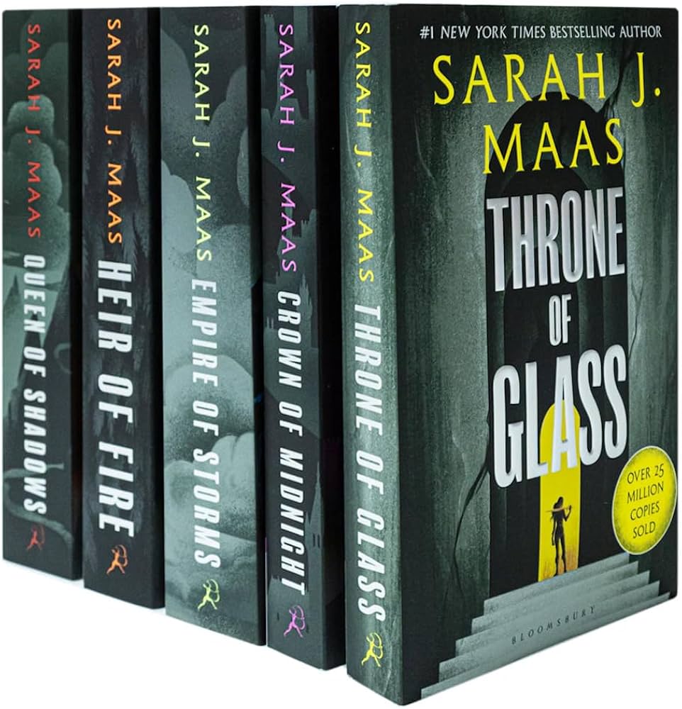 洋書 5 books, Sarah J. Mass, Throne of Glass 94a13584-0976-4a89-8a85-