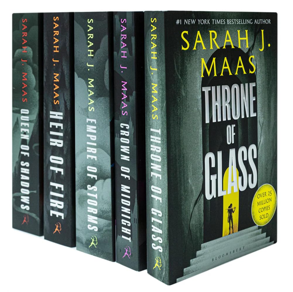 洋書 5 books, Sarah J. Mass, Throne of Glass Throne Of Glass Series Collection 5 Books Set By Sarah J