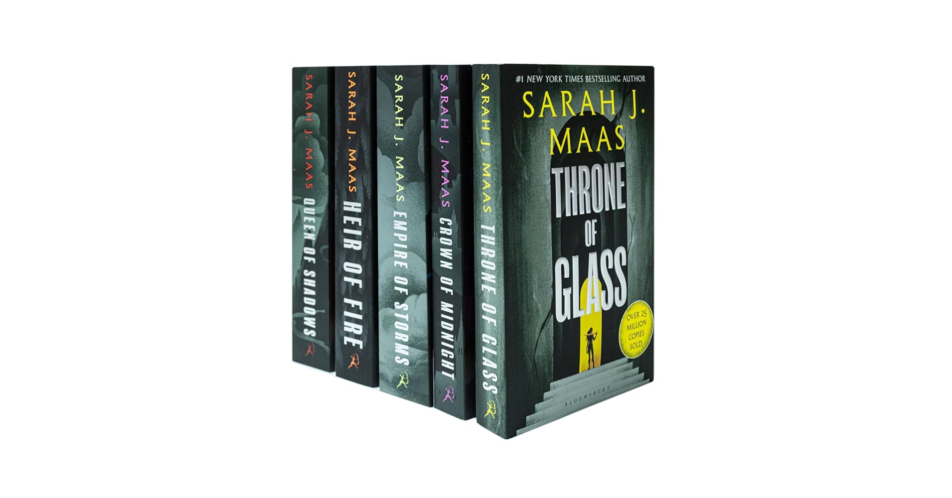 Throne Of Glass Series Collection 5 Books Set By Sarah J