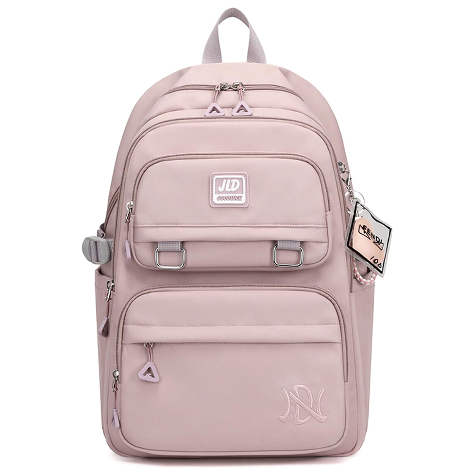 JANSBEN Mochilas Escolares Niña Niño backpack juveniles adolescentes impermeable Nylon Multi-bolsillo 30L