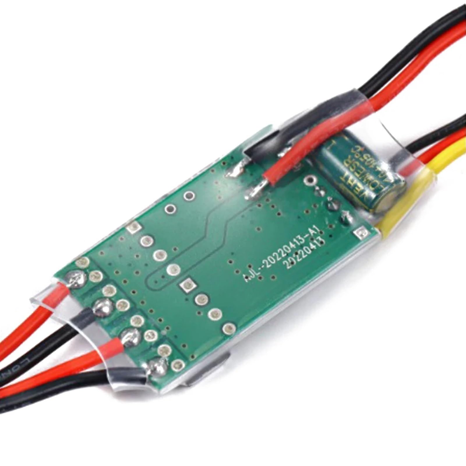 6-14V 2S-3S Lipo ESC dwukierunkowy szczotkowany kontroler prędkości do modelu łodzi/zbiornika RC, szczotkowanego silnika 130