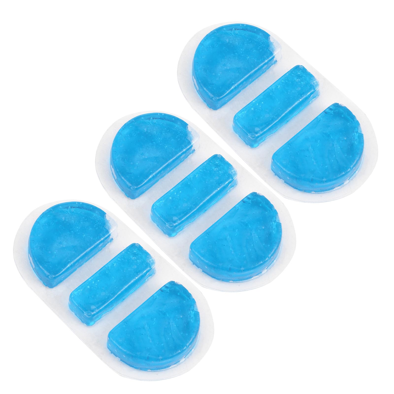 Healeved Impacco di Ghiaccio Freddo per Epistassi 3 Pezzi, Borsa del Ghiaccio in Pvc per Terapia Fredda Naso e Ponte Nasale, Uso Domestico in Emergenza
