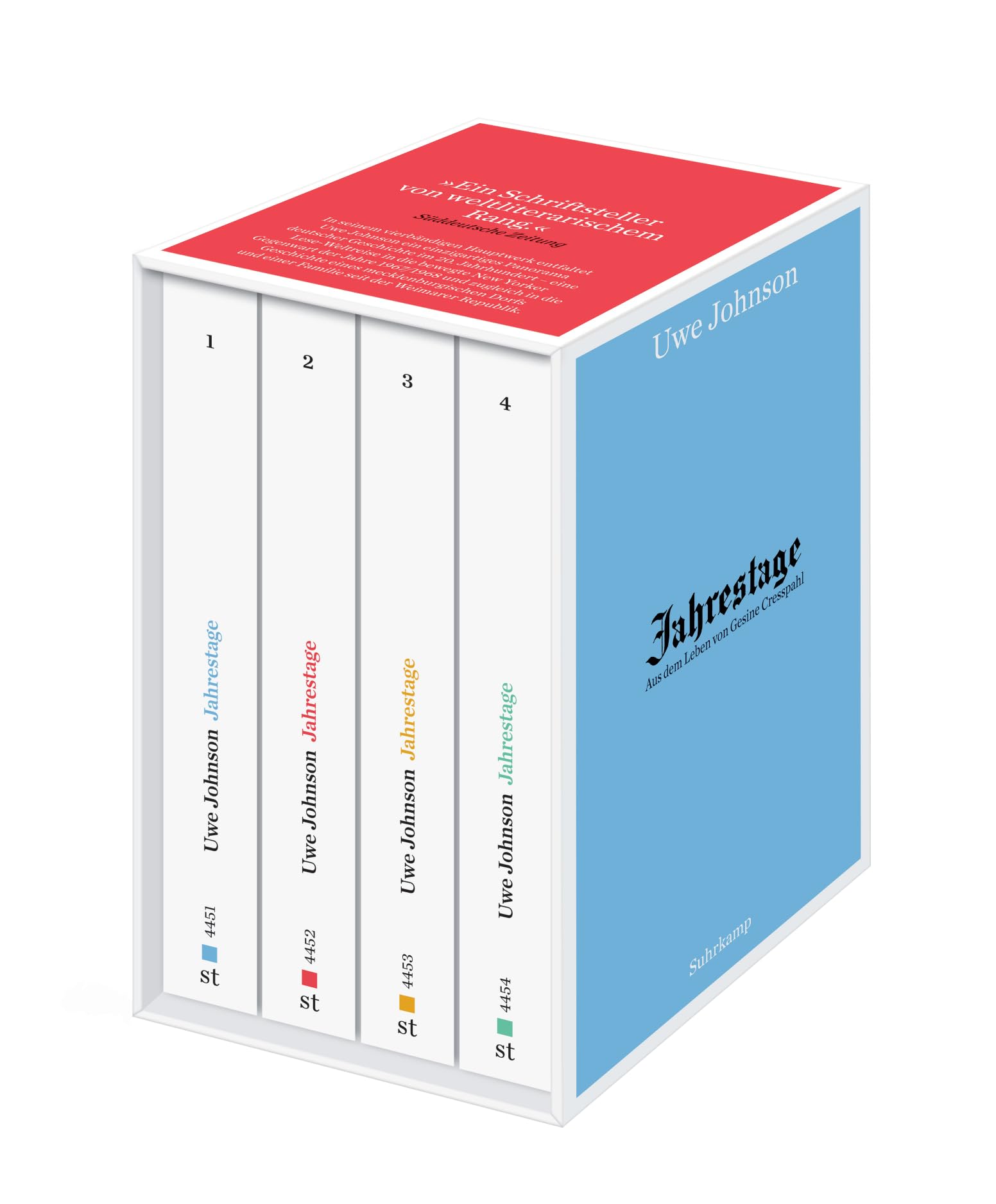 Jahrestage 1 - 4: Aus dem Leben von Gesine Cresspahl