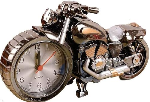 morningplace バイク型 目覚まし時計（ハーレー風）