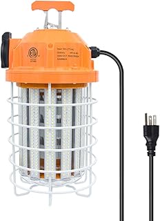 100W Led Work Lights Waterproof Lights Construction Lights Work Site Lighting Temporary Construction Lighting 13500Lm 5000K Daylight White Lighting for Construction Job Site