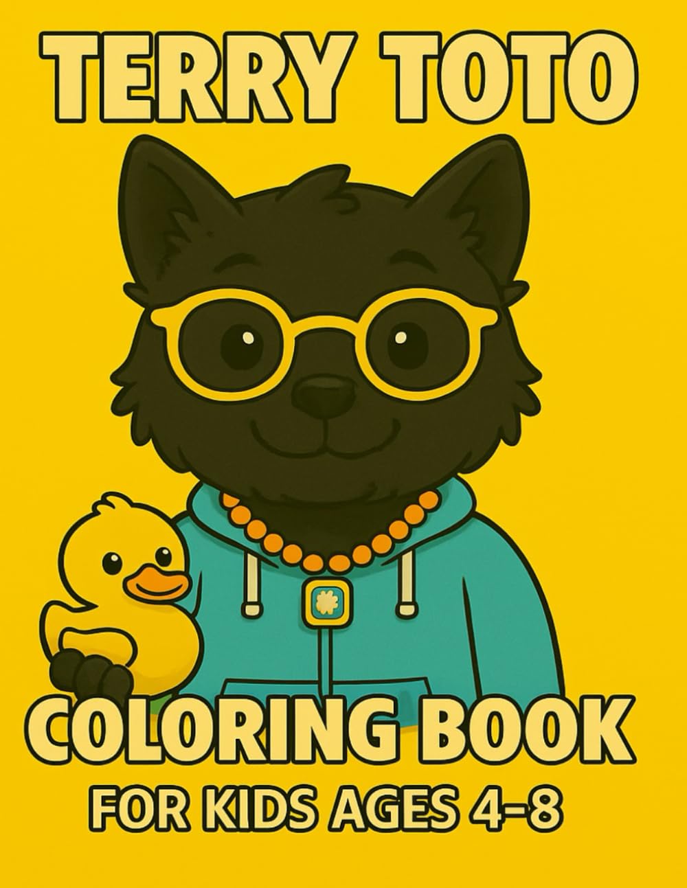Terry Toto Coloring Book: Fun & Friendly Coloring Pages Featuring Terry Toto