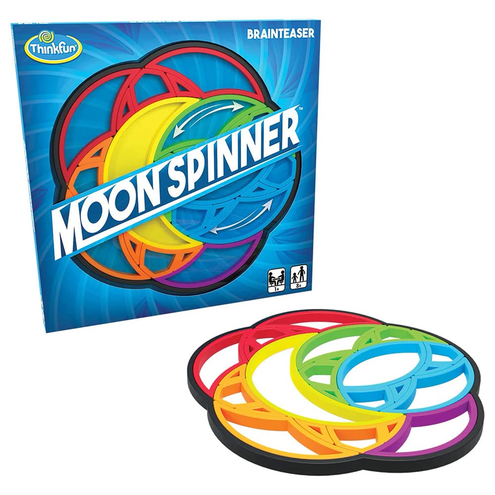 Think Fun Moon Spinner Stem Toy And Brain Game For Boys And Girls Age 8 And Up A Twisty Brainteaser Puzzle