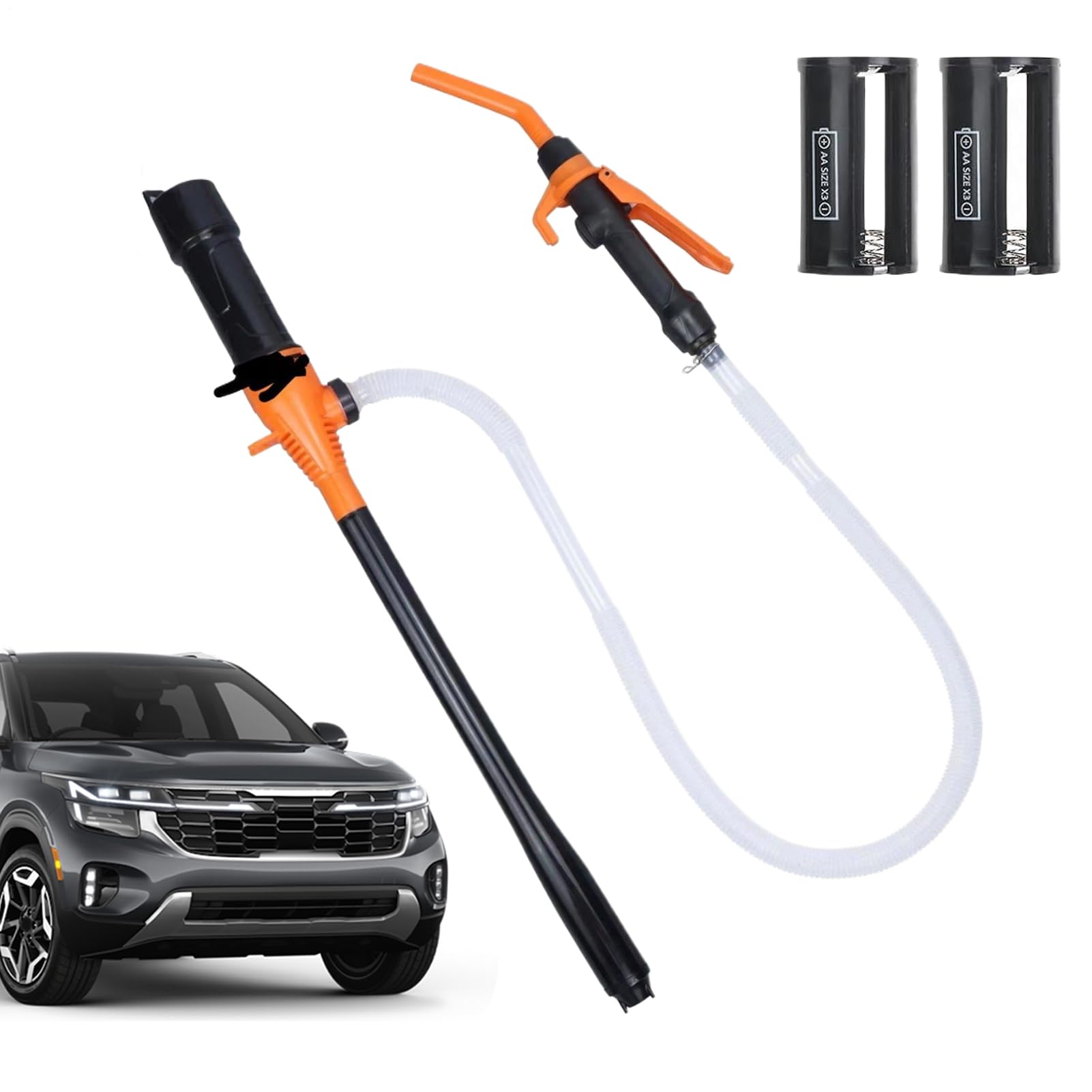 Battery Powered Transfer Pump - Fluid Siphon Extractor | Small Transfer Pump - for Transmission Fish Tank Boat Car RV Generator Lawn Mower Construction Site