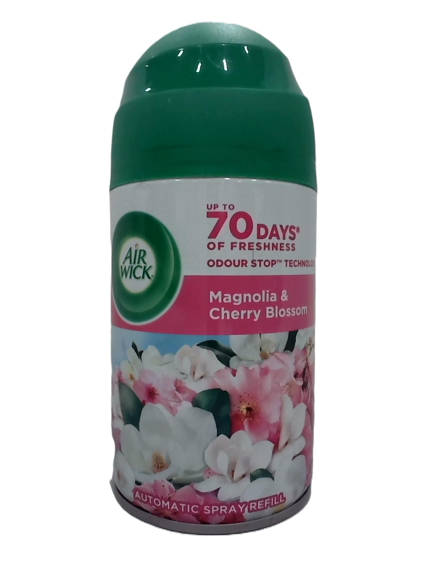 Repuesto de aromatizante ambiental Air Wick Freshmatic magnolia y cherry 250 ml || Bodega