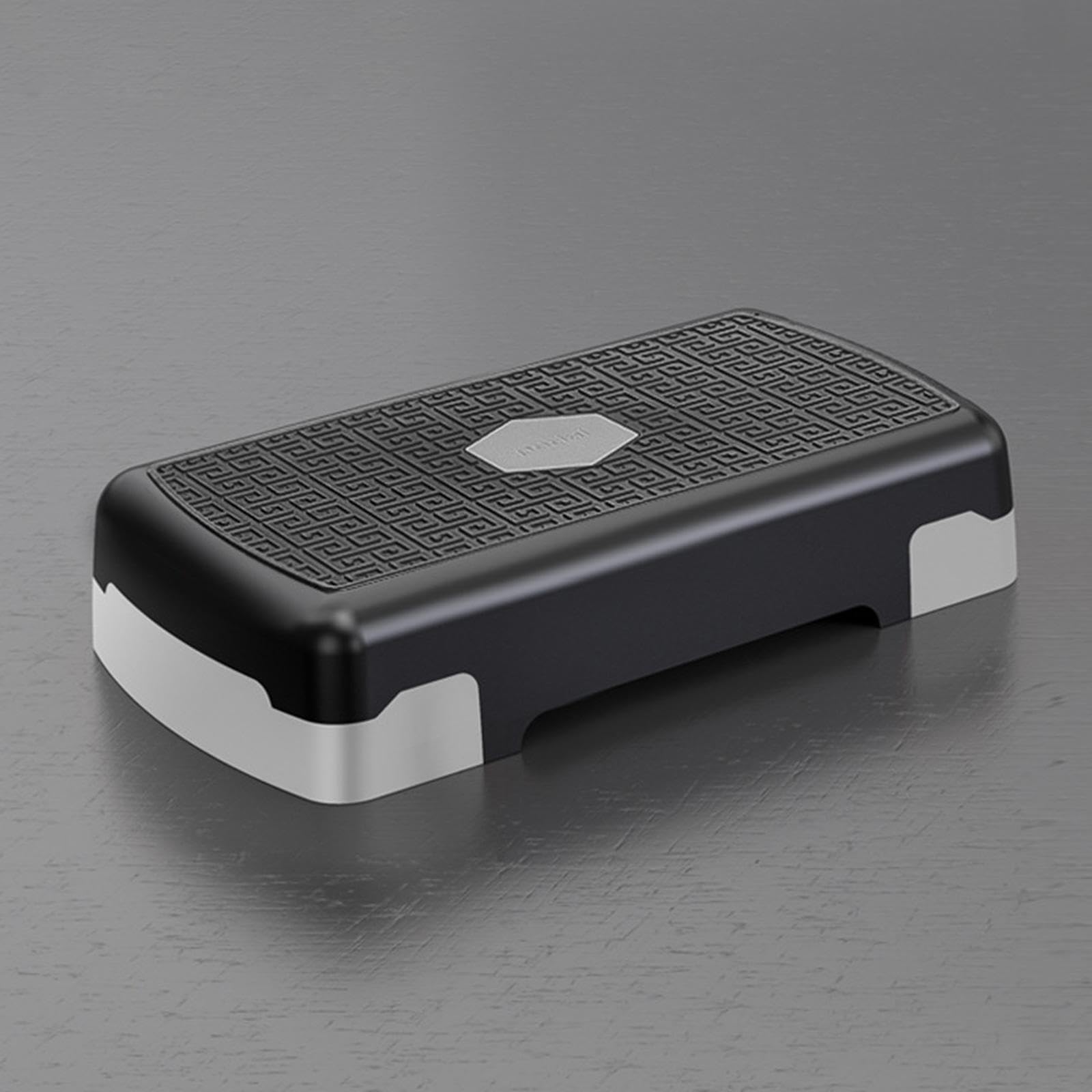 Milageto Aerobic Fitness Stepper Pedana Step Aerobica Piattaforma Regolabile Compatta Robusta in PP Superficie Antiscivolo per Allenamento Stabile Adatto a