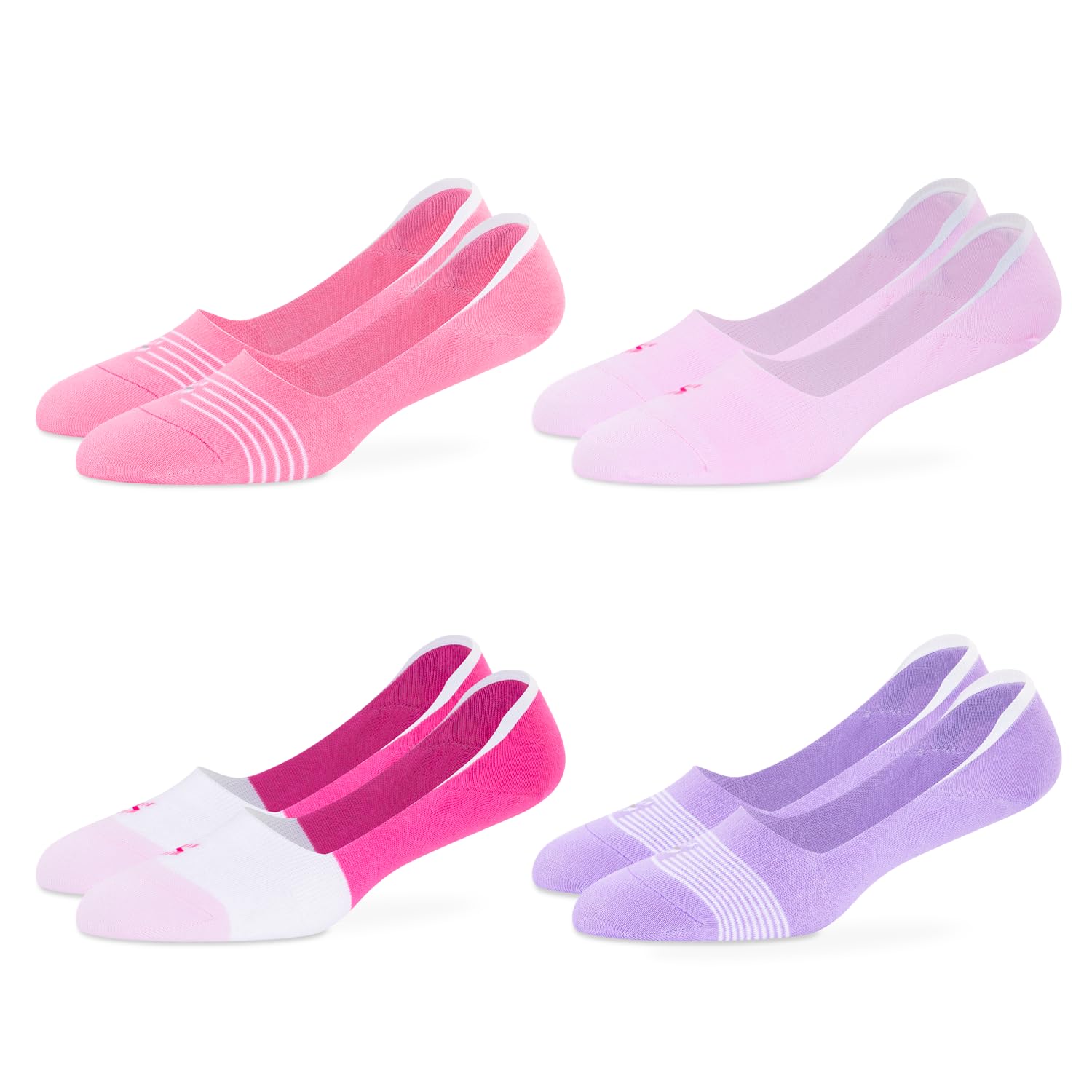supersox Low Cut No Show Loafer Socks For Women, Made With Durable, Breathable, Anti Odour & Moisture Absorbent Combed Cotton with Anti Slip Grip (Pack of 4)-picture-26
