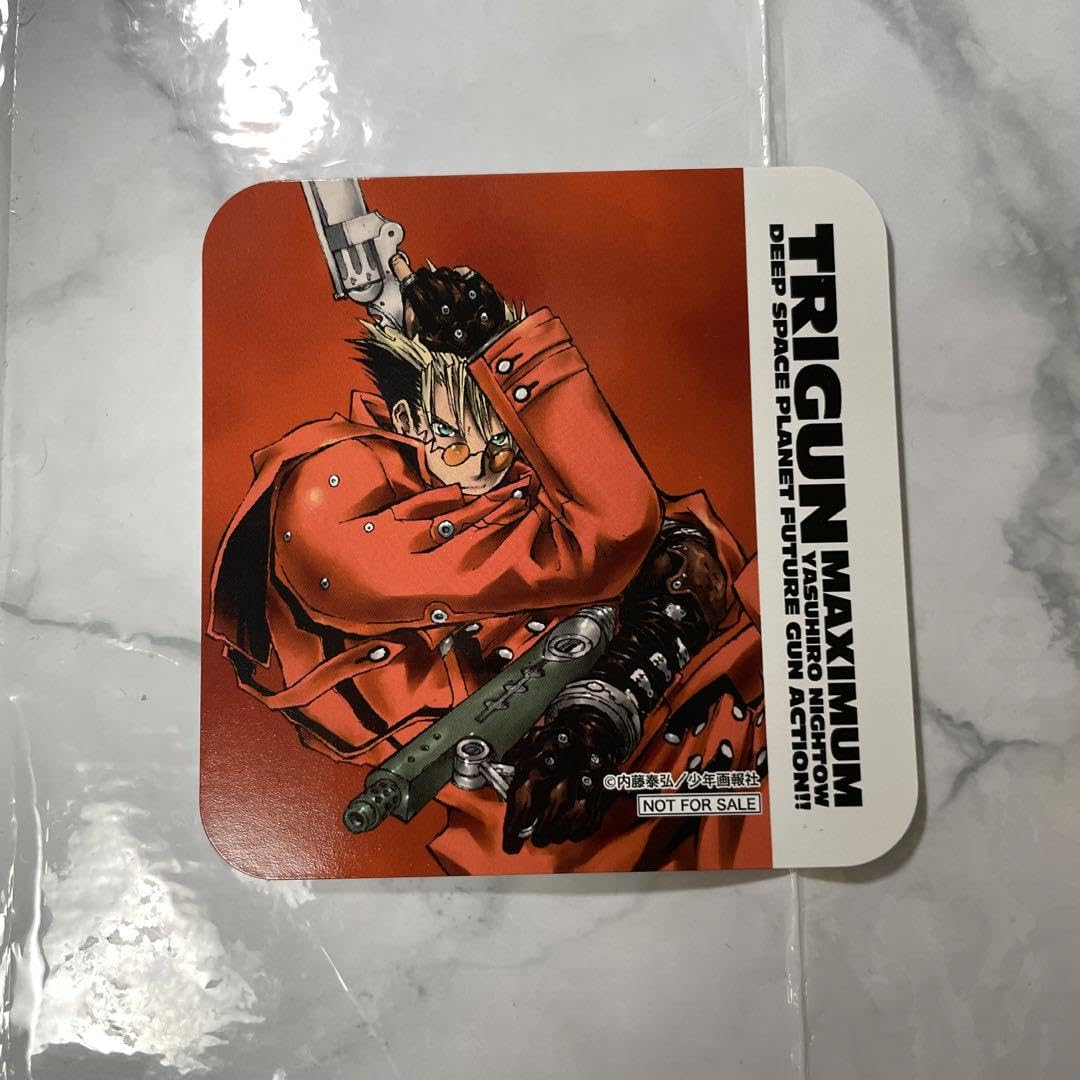 トライガン カフェ コースター 3巻 ヴァッシュ Amazon.co.jp: TRIGUN トライガン カフェ ノベルティ コースター