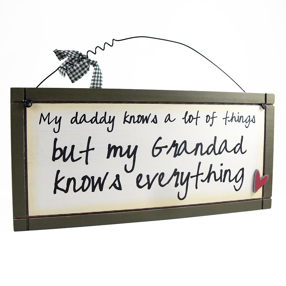 Heartwarmers My Daddy Knows - Sweet Sentiments Plaque