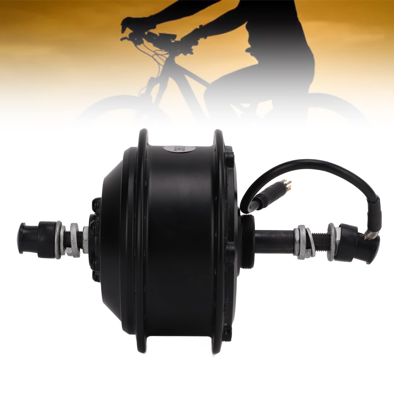 Amazon.co.jp: Snsowed 電動自転車リアモーター リアホイールハブ