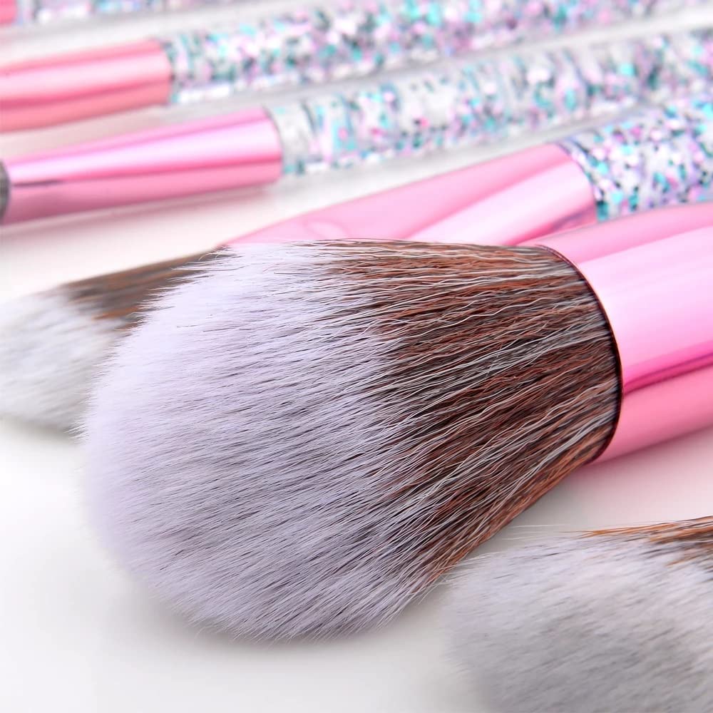 Pennelli Trucco Trasparente Pennelli Strumento Trasparente Cosmetico Eye Foundation Blush Blush Blacking Beauty Make up Brush(C)