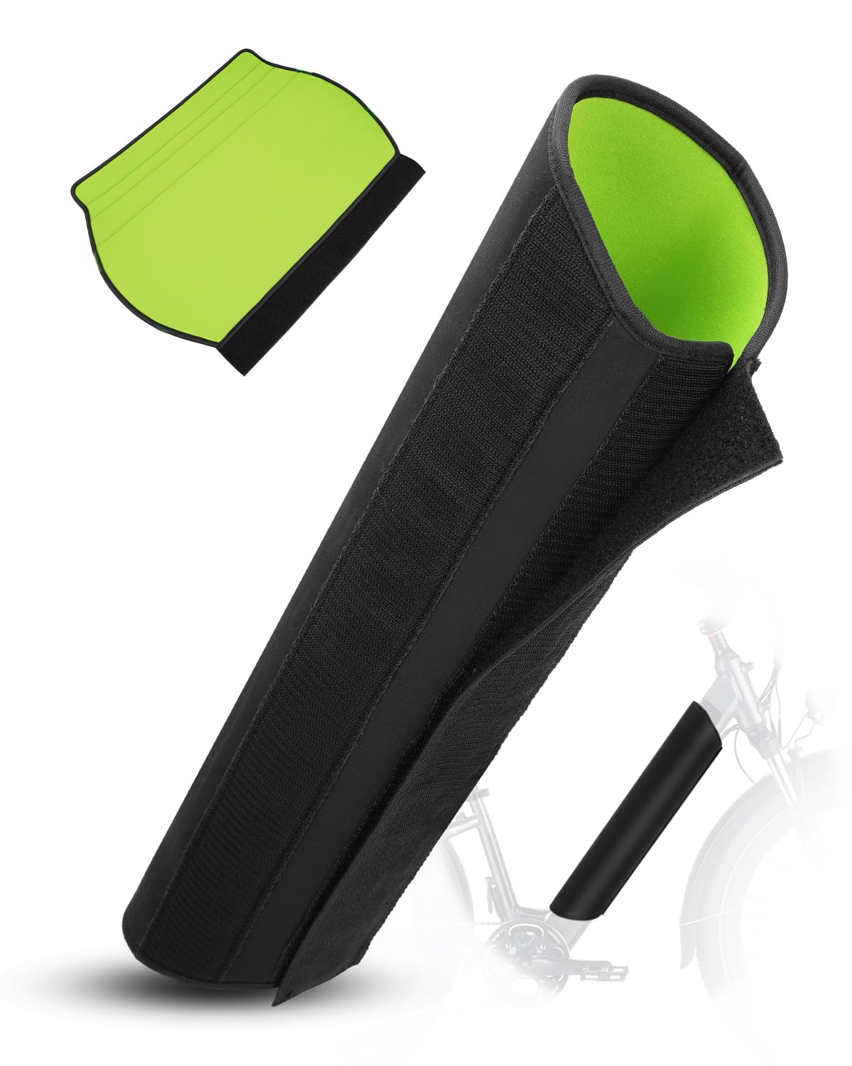 CEMOFE Protector for Ebike Battery E-bike Battery Cover Neoprene Ebike Battery Cover for 28-42cm / 11-16.5in Frame Circumference Protection from Cold Dust Scratch & Rain 1pc