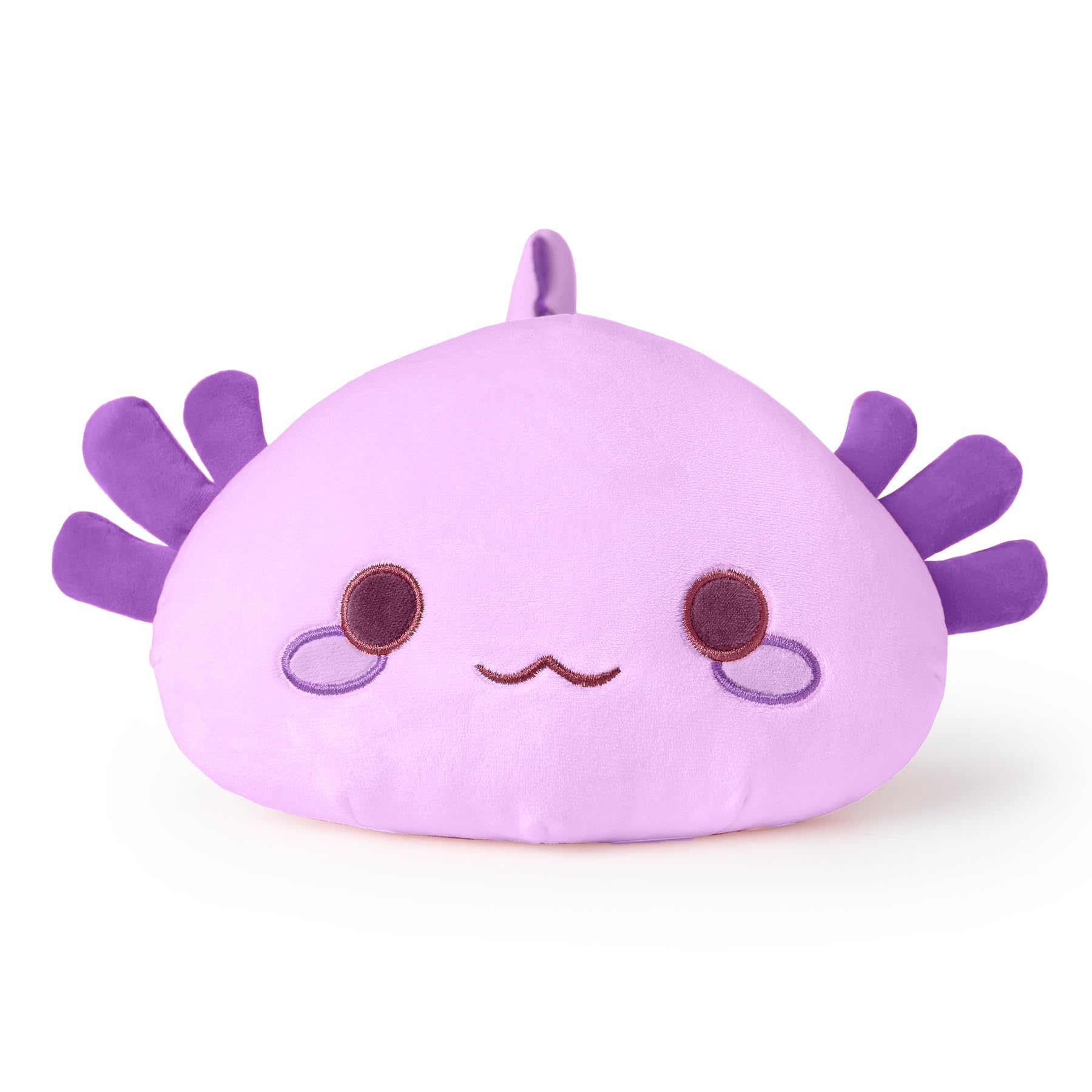 shownicer Plüschtier Axolotl Stofftier Kawaii Salamander Plüsch, Axolotl Kuscheltier Plüschkissen Spielzeug, Wurfkissen, Katze Plüsch Kissen, Schmusetier Geschenk Gefüllt für Kinder Mädchen Jungen