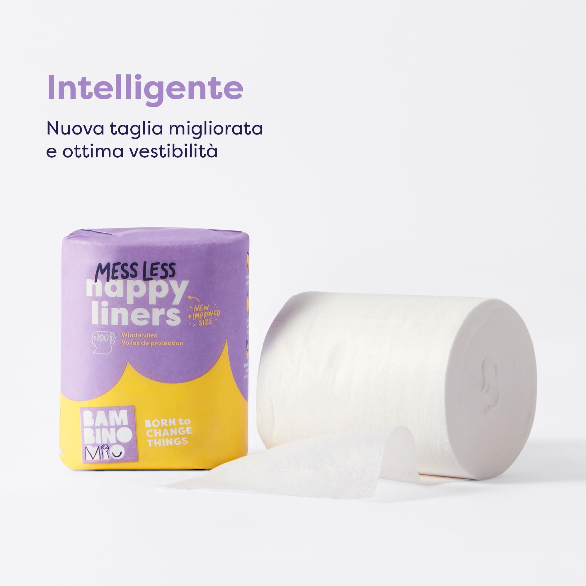 Bambino Mio Veline Pannolino Supersoft Biodegradabili 100 Veline