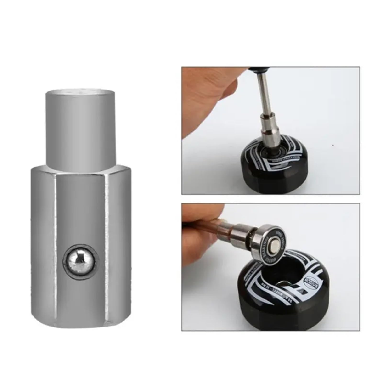 Kit De Tornillería Para Monopatín Herramienta for monopatín, patín de ruedas, ajuste de patinete, tabla larga, herramientas de reparación de tabla de pescado, llave de cabeza Skateboard Hardware ( Col