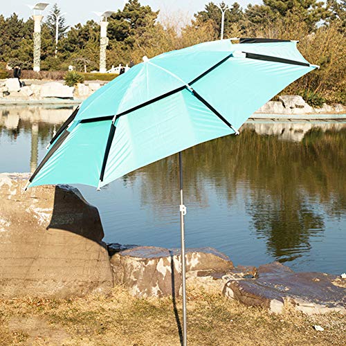 Grand parasol extérieur camping pêche auvent pliable étanche
