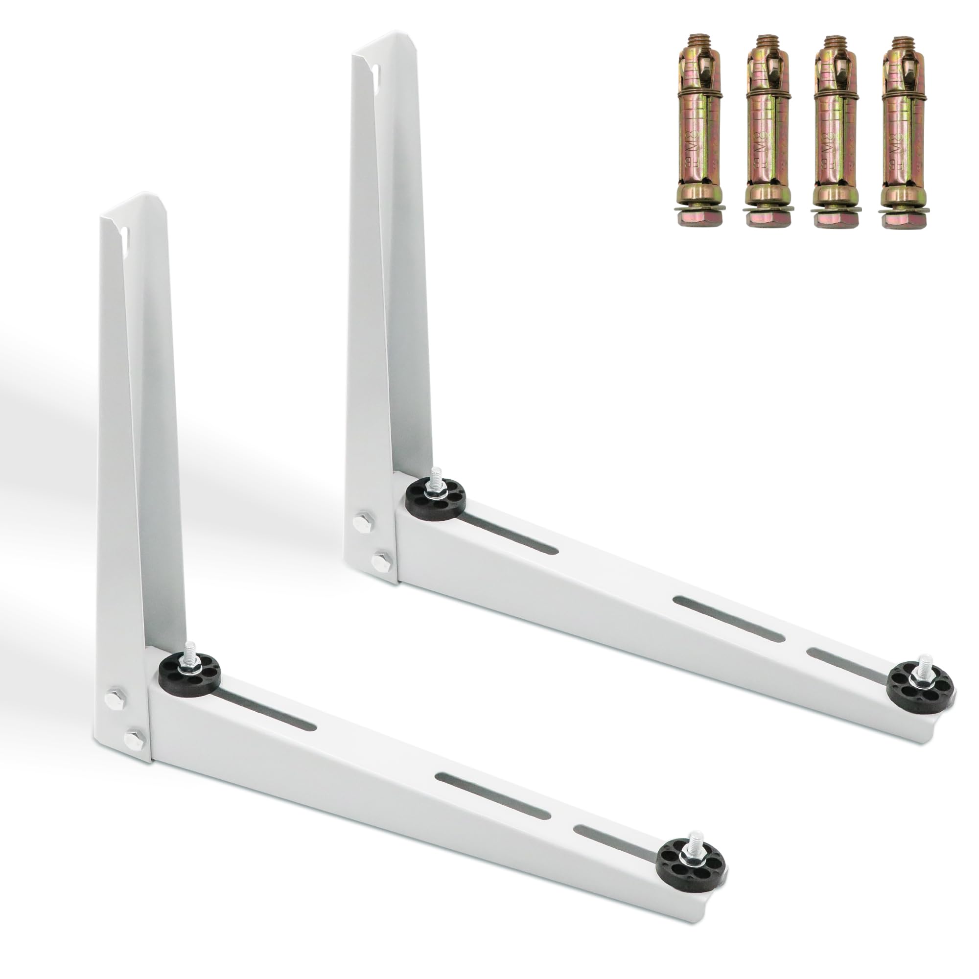 SUREPHON Mini Split Wall Mounting Bracket for 9000-15000 BTU Universal Air Conditioners Heat Pumps, Heavy Duty Support Bracket for Ductless, HVAC, Compressor