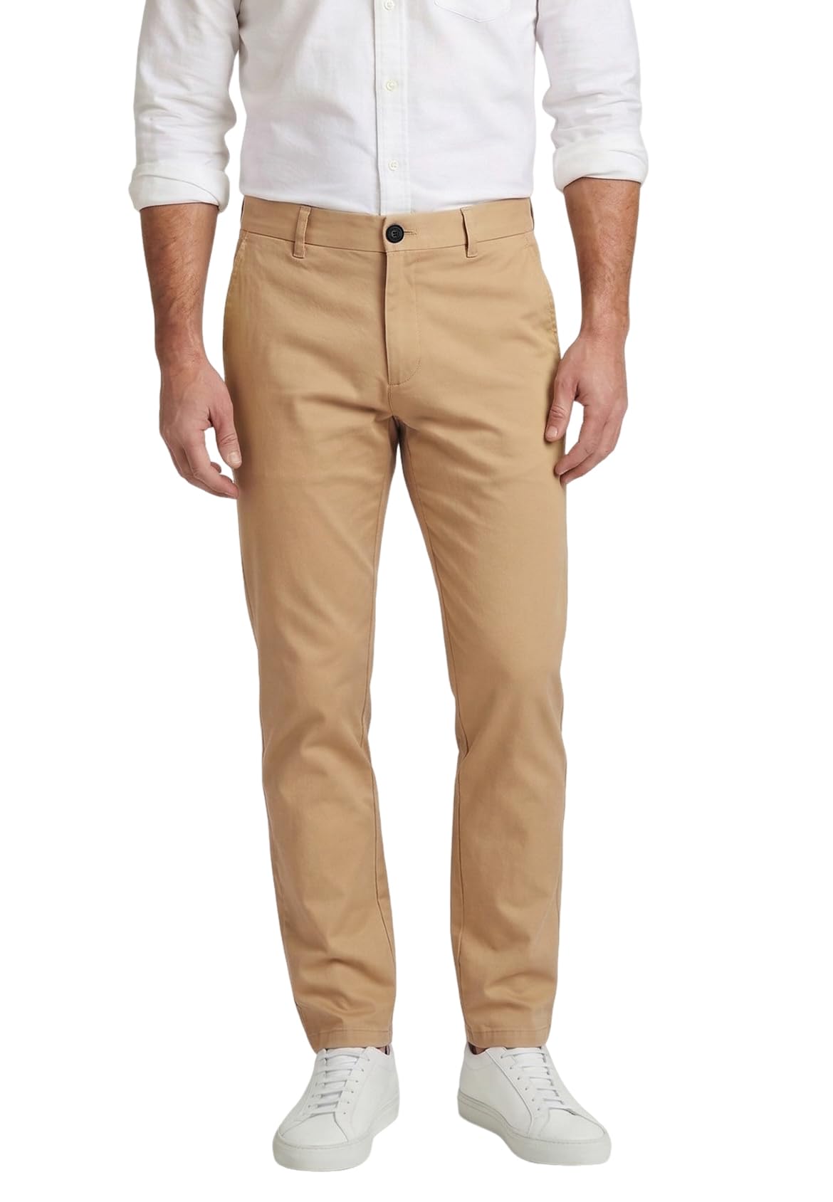 Men’s Slim Fit Khaki Pants Men’s Tapered Chino Pants