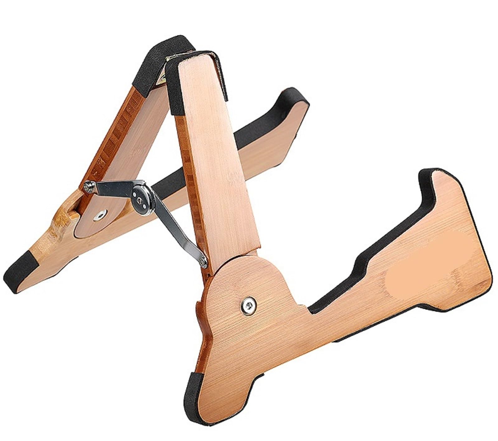 GCYEIDMA Guitar Stand Wood Foldable Wooden Guitar Stand Portable Holder For Electric Guitars Acoustic Ukuleles Basses(Color2)